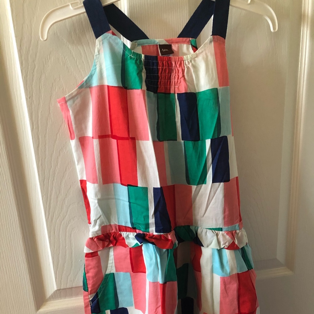 Tea Color block dress